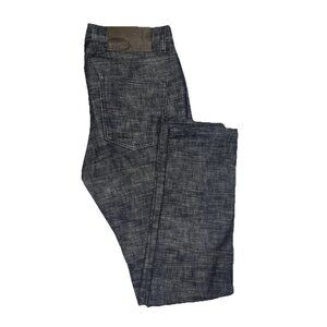 Naked & Famous Skinny Guy Jeans Men’s 34x32 Gray Black Denim